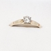 Yellow Gold 0.34ct Diamond Solitaire 14kt Ring