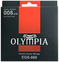 Olympia Electric Guitar Strings .008 - .038