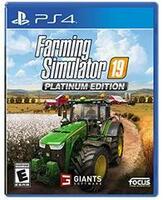 PS4 Game Farming simulator platinum edition