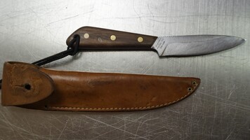 Grohmann dhrussell Knife With Sheath