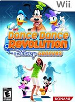 Wii Game Dance Dance Revolution Disney Grooves