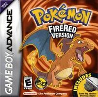 Gameboy Advance Pokemon FireRed