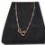 Gold 10k Box Necklace Sz:15" 