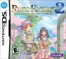 DS Game Rune Factory 2 A Fantasy Harvest Moon ***Loose Game Only, No Case***