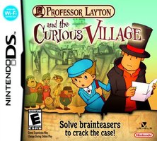 DS Game Professor Layton And The Curious Village ***Loose Game Only, No Case***
