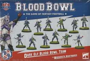 Blood Bowl Dark Elf Team Naggaroth Nightmares