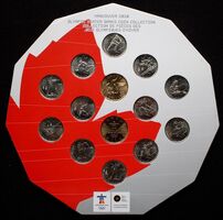 Royal Canadian Mint 2010 Olympic coin set