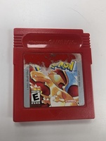 Gameboy / Gameboy Color Game Pokemon Red Some damage to label NEW BATTERY