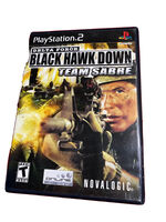 PS2 Game Delta Force Black Hawk Down Team Sabre 