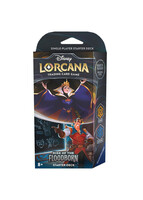 Disney Rise Of The Floodborn Starter Deck Amber And Sapphire 