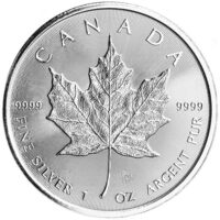 Royal Canadian Mint 1 oz silver maple
