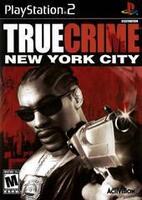 PS2 Game True Crime New York City NEW SEALED