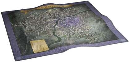 Forged With Ghostfire Dungeons Of Drakkenheim City Fabric Map