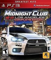 PS3 Game Midnight Club Los Angeles Complete Edition