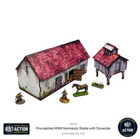 Warlord Games WW2 Normandy Stable With Dovecote 