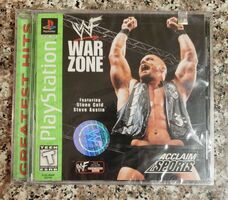 PS1 Game WWF War Zone