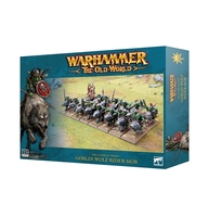 Games Workshop Orc And Goblin Tribes : Goblin Wolf Rider Mob 