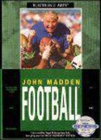 Genesis Game John Madden Football