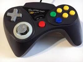 N64 controller super pad 64 plus