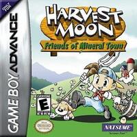 Gameboy Advanced Game Harvest Moon Friends Of Mineral Town