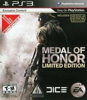 PS3 Game Medal Of Honor Limited Edition 