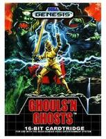 Genesis Game Ghouls 'N Ghosts CIB Complete in Box