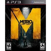 PS3 Game Metro Last Light 