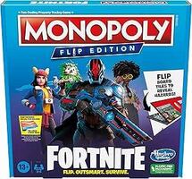 Hasbro  Monopoly Flip Edition : Fortnite 