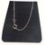 White Gold 10k Rope Necklace Sz:18"