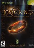 Original Xbox Game The Lord Of The Rings The Fellowship Of The Rings 