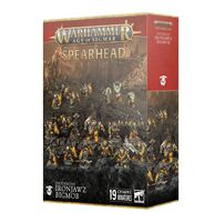 Warhammer Age Of Sigmar Spearhead Orruk Warclans Ironjawz Bigmob