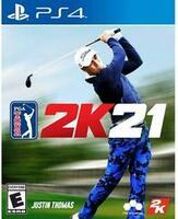 PS4 Game PGA Tour 2K21