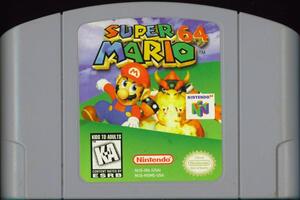 N64 Game Super Mario 64 