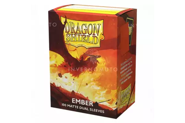 Dragon Shield  Ember 100 Matte Dual Sleeves 