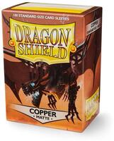 Dragon Shield  Copper 100 Matte Standard Size 