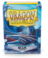 Dragon Shield  Blue 100 Matte Standard Size 