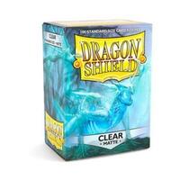 Dragon Shield  Clear 100 Matte Standard Size