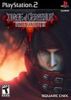PS2 Game Final Fantasy VII Dirge Of Cerberus