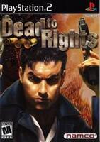 PS2 Game Dead To Rights 