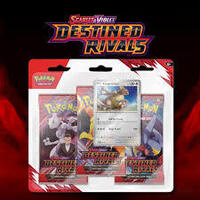 Pokemon Cards Destined Rivals 3 Pack Blister