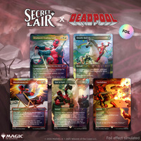 Magic the Gathering Secret Lair: Deadpool Rainbow Foil Edition