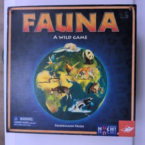 Fox Mind Fauna Board Game USED