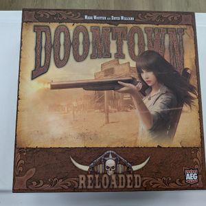 AEG Doomtown Reloaded Board Game USED