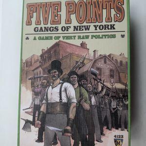 Mayfair Five Points : Gangs of New York Board Game USED