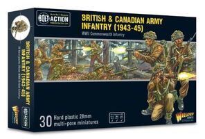 Warlord Games British & Canadian Army Infantry (1943-45)