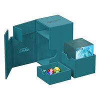 Ultimate Guard Twin Flip N Tray 200+ Deck Case Monocolor Petrol