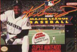 Snes Game Ken Griffrey Jr Major League Baseball