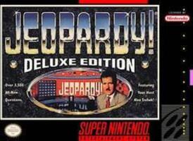 Snes Game Jeopardy Deluxe Edition
