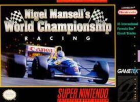Snes Game Nigel Mansell's World Championship