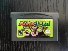 Gameboy Advance Game Mario and Luigi Superstar Saga
